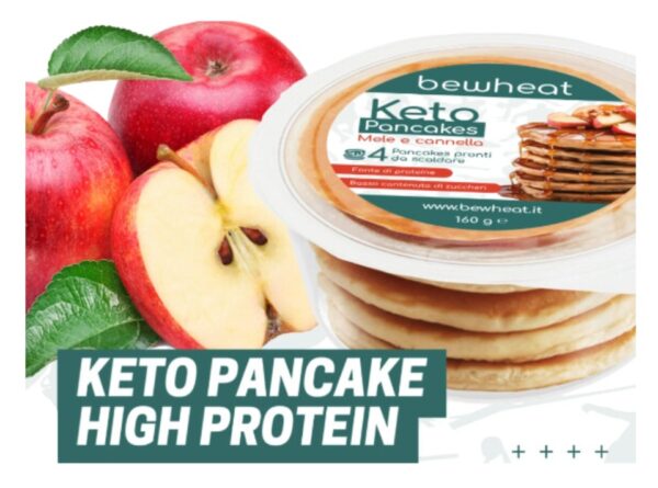 ketopancake mele cannella bewheat